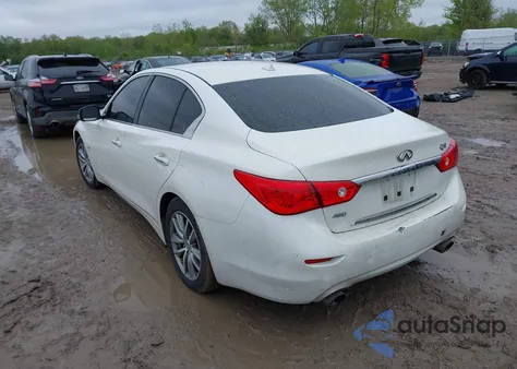 2017 Infiniti Q50 3.0T Premium from USA, damaged, VIN JN1EV7AR4HM837046